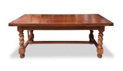 une image d'une table en bois sur fond blanc
