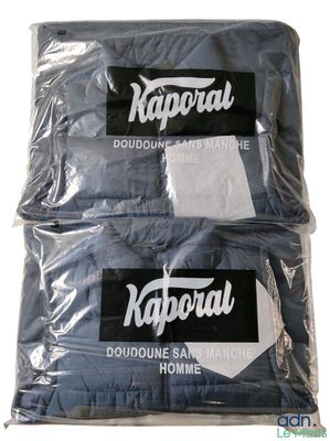 Lot de 2 doudounes sans manche KAPORAL Ugolin taille M - NEU…