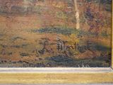 a picture of a painting on the wall of a building