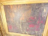 a picture of a painting on the wall of a room