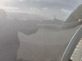 a cat sitting on the hood of a car with its paw on the door handle