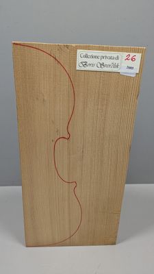 Planche pour table de violon/alto en épicéa, ~36cm. Épicéa p…