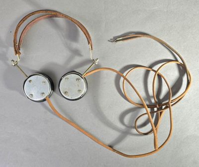 [Militaria] DUNYACH & LECLERC Casque et écouteur radio 2000 …
