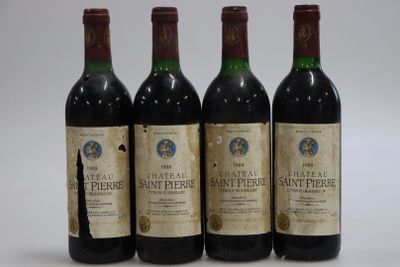 4 bouteilles Chateau St Pierre Côtes de Roussillon 1988 - Photo 1