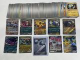 a lot of cards that are sitting on a table