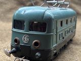 a toy train that is sitting on the ground