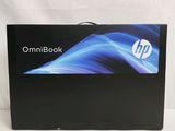 the hp omnibook is open and ready to be used