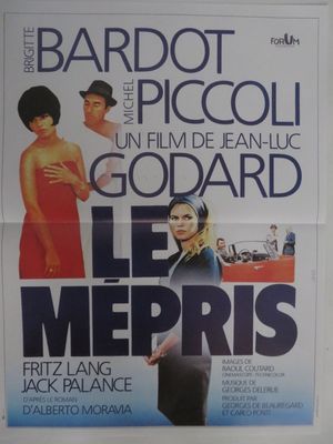affiche française du film « Le Mépris »