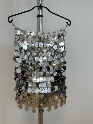 (*) PACO RABANNE-Mini jupe Sparkle by RABANNE, Modèle déposé…