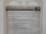 a label on the back of a cell phone case