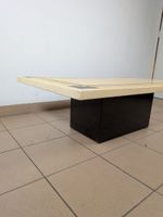 Table basse, plateau en résine à décor rectangulaire (photo 3)