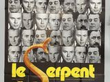 a movie poster for the film le serpent