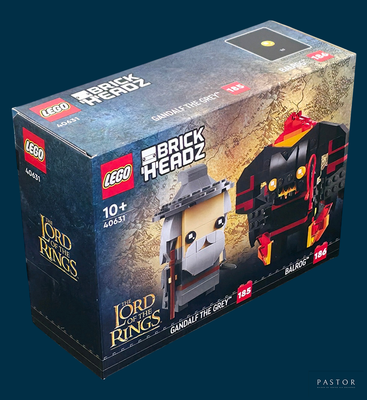 une boîte de figurines Lego « Le Seigneur des Anneaux »