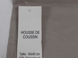 the label on a piece of fabric that says house of coussin