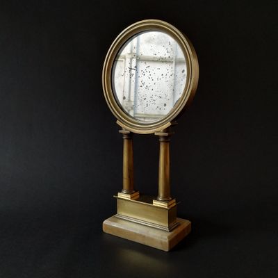 Miroir de coiffeuse, vers 1850 - Photo 1