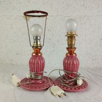 Lampe à décor de canard en laiton doré. (photo 2)