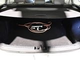 a trunk of a car with a speaker in it