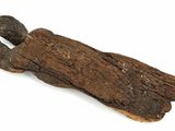 an image of a piece of wood with a piece of wood sticking out of it