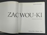 an open book with the title zaowu - ki on it