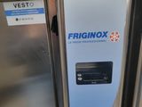 a refrigerator that has a friginox label on it