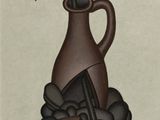 un tableau représentant un vase contenant une plante
