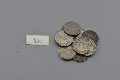 4ème République. 100 Francs Cochet Cu.