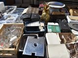 a lot of items that are sitting on a table