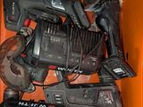 a box full of tools that are sitting on a table
