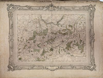 OISE (60) CARTE de "La Généralité de SOISSONS - Élection de …