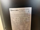 a close up of a label on a refrigerator