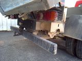 an image of a flatbed truck with a flat bed