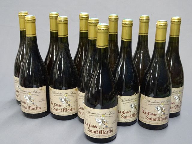 LA CUVEE SAINT MARTIN, Montlouis sur Loire, Moelleux, 12 bouteill...