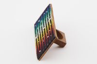 Yaacov Agam (né en 1926) Rare bague sculpture cinétique de Madame Clau