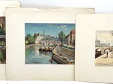 trois livres avec des images de bateaux sur la couverture, posés sur une table