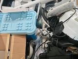 a box full of electronics and other items in it