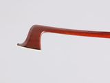 the glasses are made out of wood and have a brown frame
