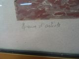 une photo d'un morceau de viande exposé dans une vitrine