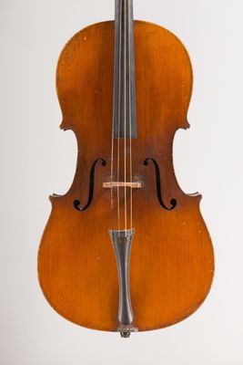 Violoncelle Français XXème, fait à Mirecourt ; portant étiqu…