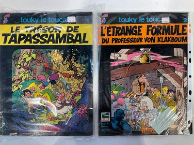 lot of 2 vintage french comic books, the simpsons and the simpsonss