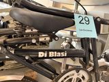 a bike that has a price tag on the back of it