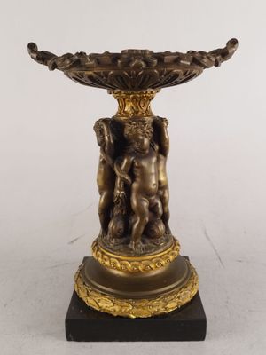 Fin XIXe/début XXe siècle. Coupe circulaire/ centre de table…