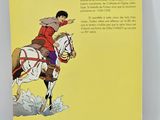 an image of a children ' s book with a picture of a man riding a horse