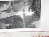 a picture of a painting on the wall of a building