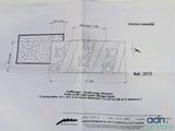 drawing of a plan for a bathroom with a toilet and a sink
