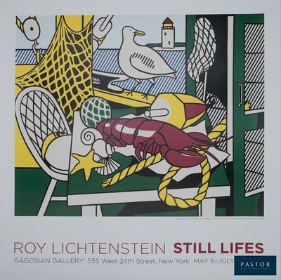 Affiche « Still Lifes » de Roy Lichtenstein, New York, New York