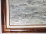 a picture of a painting hanging on the wall of a room