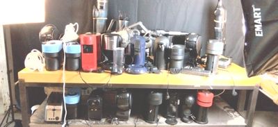 Palette d'aspirateur, cafetière,grille pain,fer a repasser d…