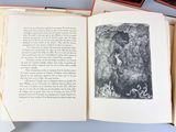 an open book with a picture of a man on it
