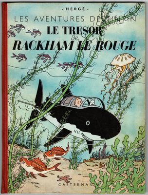 un livre dont la couverture représente un homme dans un sous-marin
