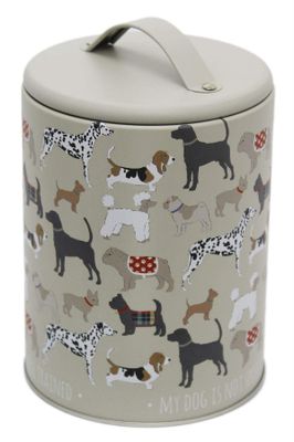 OAK TREE - Boîte de rangement pour nourriture chien - Métal …